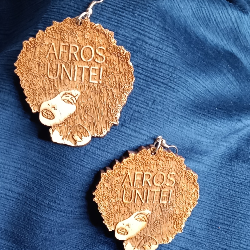 Wooded Earrings